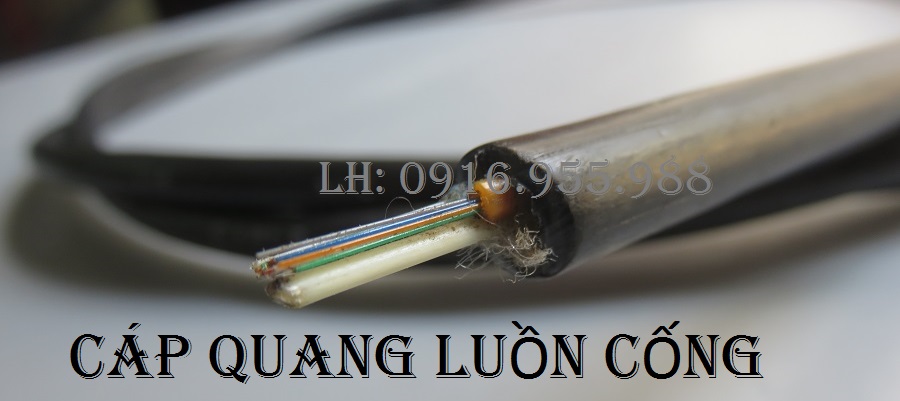 VINACAP Cáp quang luồn cống phi kim loại 24fo
